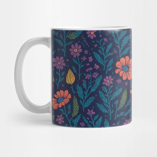 Scandinavian Summer Colorful Spring Flowers by star trek fanart and more